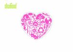 Warm Heart Scented Paper Air Freshener Romantic Scents