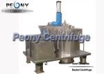 Automatic Scraper Bottom Discharge Pharmaceutical Centrifuge / Perforated Basket