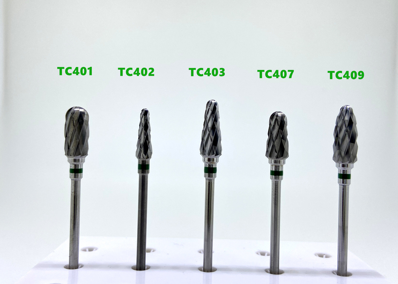Coarse Cross Cut Sintered Diamond Zirconia Polishing Burs Plaster Model Trimmer
