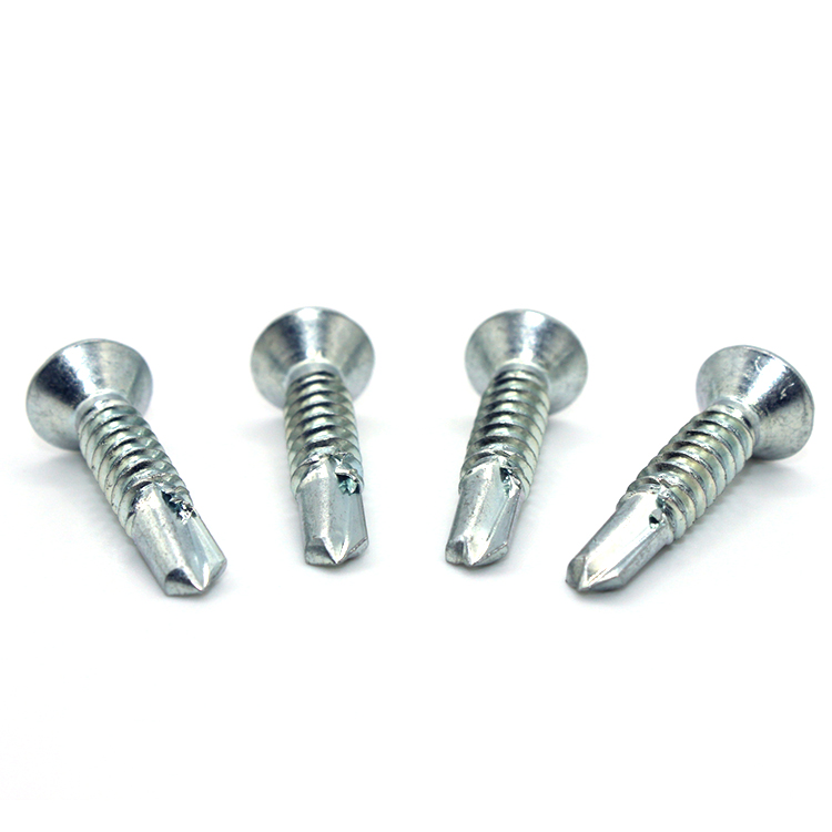 Metric Cross Flat Bugle Head Self Drilling Screws Fine Coarse Thread Self-Drilling Roof Screw