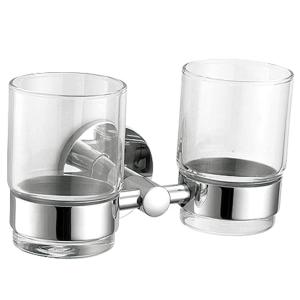 China Luxury Polished Chrome Toothbrush Holder Sus304 Nickel Bathroom Toothbrush Holder wholesale