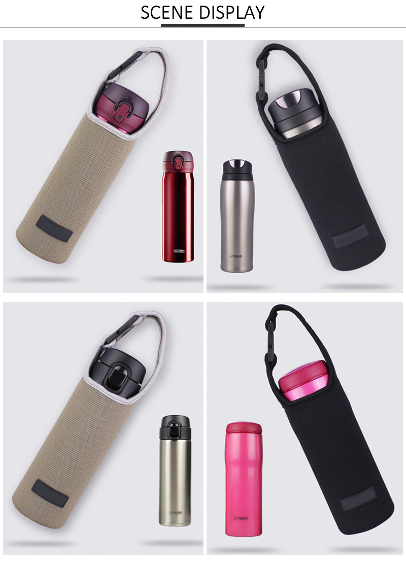 Custom Logo Neoprene Cooler Insulated Bottle Sleeve