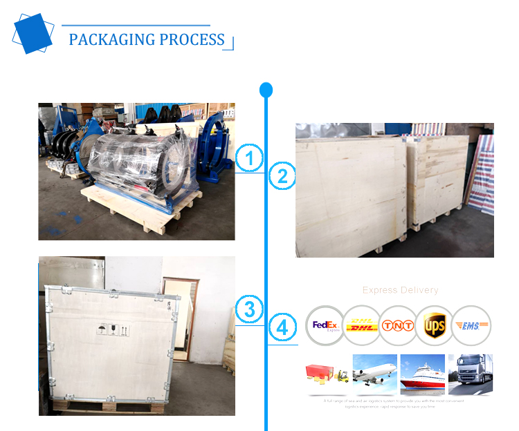 63 - 160 MM / 63 - 200 MM Manual Butt Fusion Machine One Year Warranty