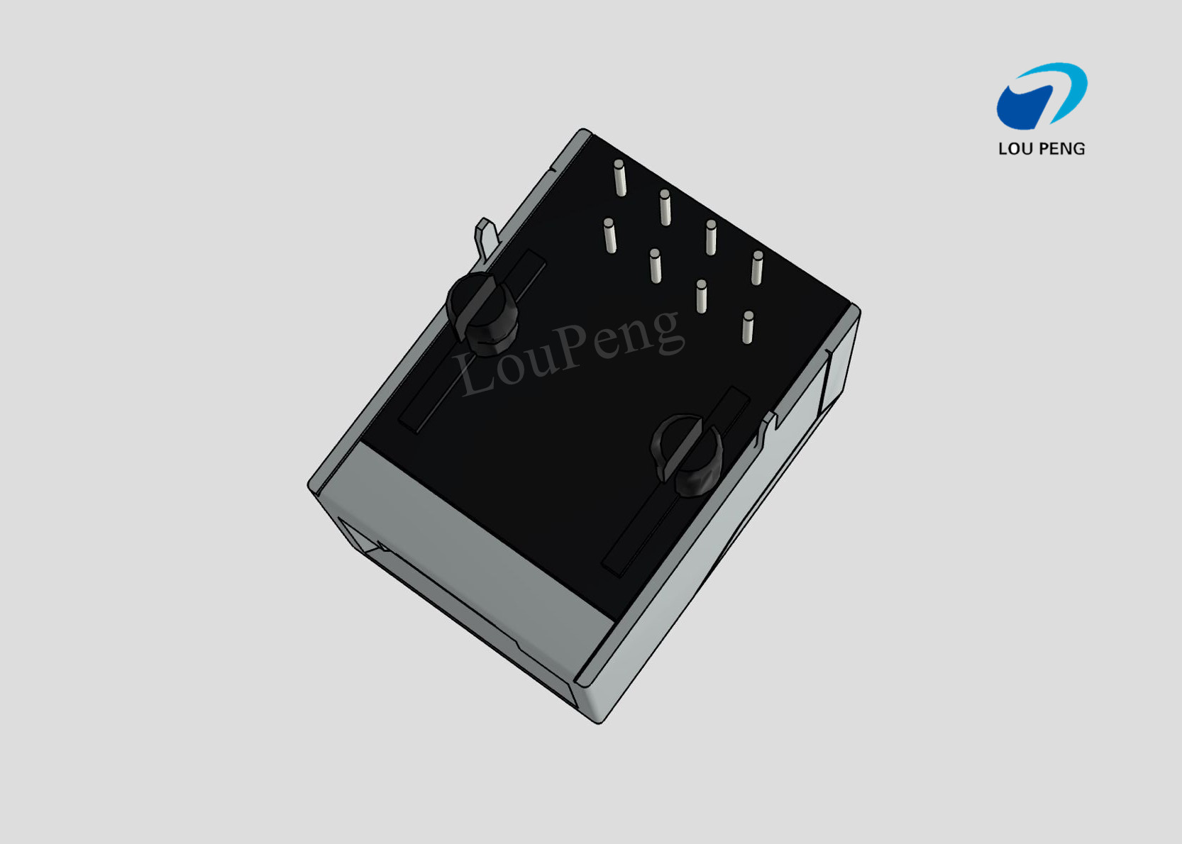 RJ45 Connectors, RJ45, Single Port, Port Matrix Configuration 1 x 1, RJ Type Jacks & Plugs