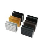 Frameless Balustrade Aluminum Handrail Profiles U Channel Glass Railing