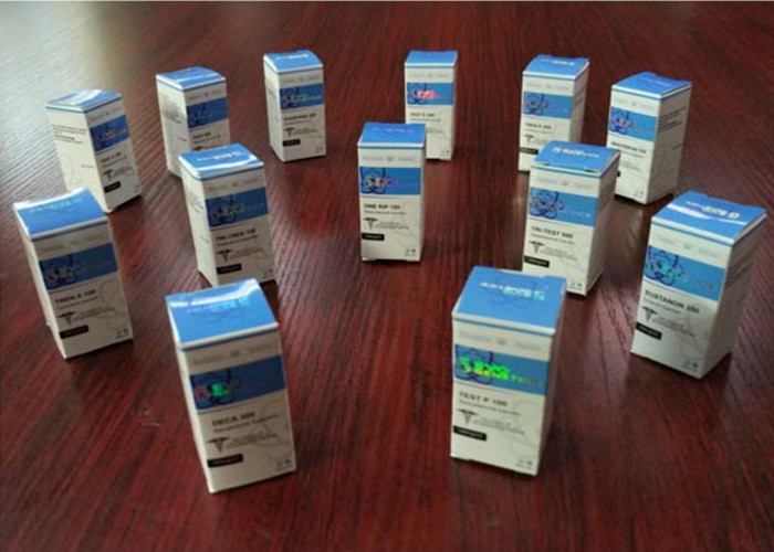 Glossy Finish 10ml Vial Boxes / Medicine Packaging Box For Nand Decanoate