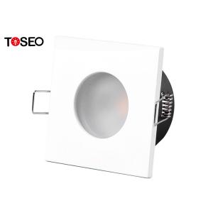 China Square Waterproof Gu10 Recessed Ceiling Downlight 83x83mm Size wholesale