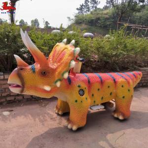 China 220V Animatronic Dinosaur Ride Children Age Speed Adjustable wholesale