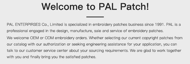 Heat Transfer Loop Hook 2.87in Custom Made Patches For Jackets