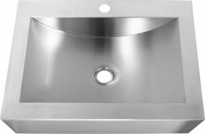 China Sound Reduction Bathroom Sink Heavy Duty 16 Gauge SUS304 Material wholesale