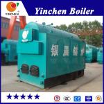 Textile Industry Fire And Water Tube Boiler / Coal Wood Pellet Fired Steam