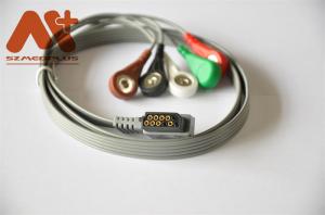 China Philips Compatible ECG Holter Cable 989803157491 5 Lead Snap wholesale