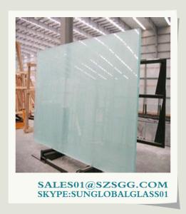 China Sandblasted Acid Etched Glass wholesale