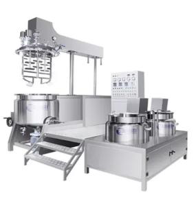 China Chemical Cosmetics High Pressure Emulsifier Reactor Vacuum Homogenizer Mixer Emulsifier wholesale
