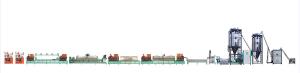 China High Accuracy PET Packing Belt Making Machine Single Screw wholesale