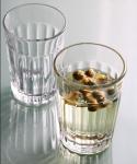 Libbey F15641 High ball Drinking glasses juice glass stripe straight water glass