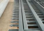 W Pale Section Powder Coating Palisade Fence