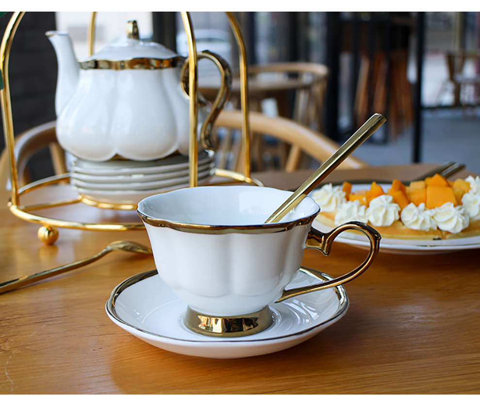Nordic Tea Pot Set Sustainable Porcelain Japanese Tea Pots and Stoneware Cups