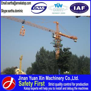 China 8t max load building tower crane 6010 wholesale