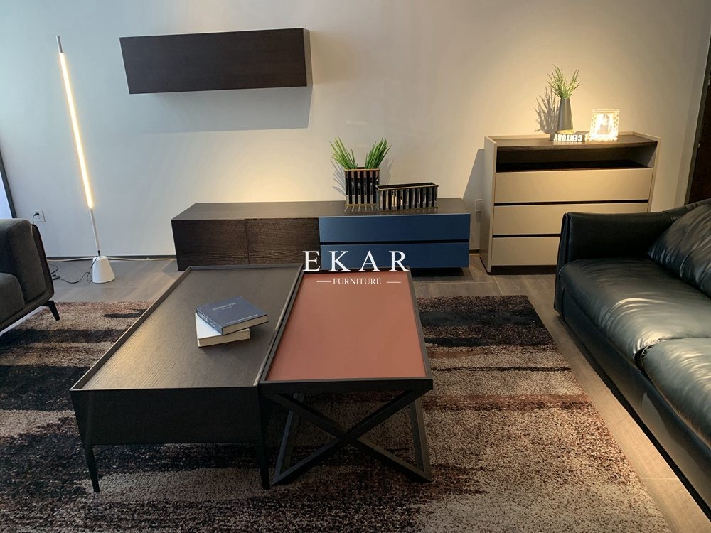 Modern Mdf Wooden Furniture Tv Stand Picture With Drawer
