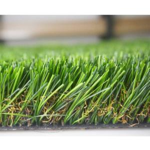 China Natural Looking Outdoor Artificial Turf Grass Carpet Uv Resistant wholesale