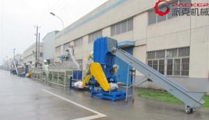 China Low Noise Plastic Film Washing Line Stainless Steel 304 With Optional Color wholesale