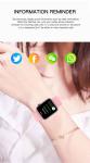 M16 Plus Smartwatch Call Sport Fitness Band Bracelet Heart Rate Password Split