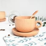 Beech Wooden Drinking Cups 250ml Wine Cocktails Mixed Drinks Beer Wooden Mug