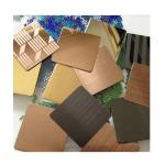 Color Decorative Stainless Steel Sheet 304 316 316L Rose Gold Stainless Steel