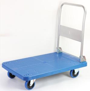 China plastic platform truck trolley pushcart 600lbs wholesale
