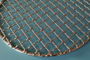 China Rust Resistant Barbeque Net Steel Grill Net With Non Stick Coating wholesale
