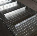 Perforated 430 Stainless Steel Chip Conveyor Chain Plate Belt