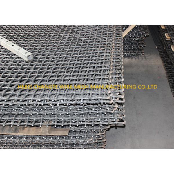 30*30mm Manganese Steel Plain Weave Crimped Wire Mesh