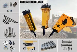 China Excavator Side Hydraulic Rock Breaker Hammer Box Silence 200mm 280bar wholesale
