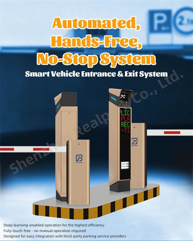 LPR Parking Controller LED Screen 4mp LPR Camera All-in-one Machine