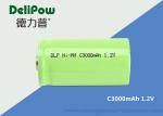 C3000mAh NIMH Rechargeable Battery For Power Tools / Emergency Light