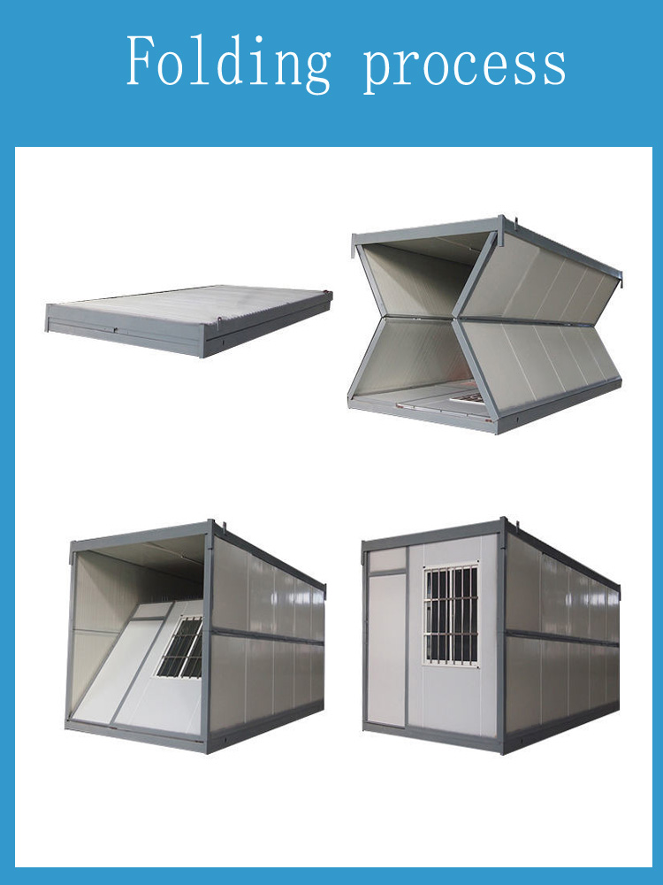 40ft Sandwich Panel Modular Expandable Homes Mobile Living Container House