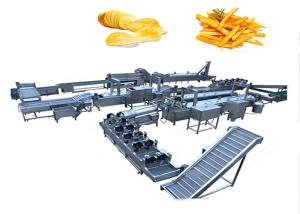 China Industrial Automatic Potato Chips Making Machine Sweet Potato Chips wholesale