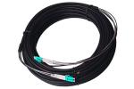 LC Armoured Single Mode Fiber Optic Patch Cords Outdoor Waterproof Fiber Optic