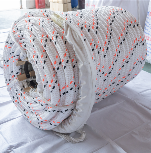 China Double Braided Polyester Marine Sailling Rope With High Breaking Load wholesale