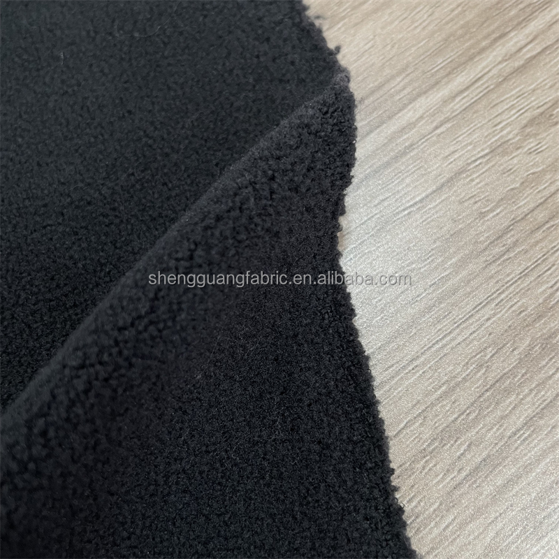 4 Way Stretch 100% Polyester Micro Polar Fleece Fabric for Clothing Home Sofa Water Proof