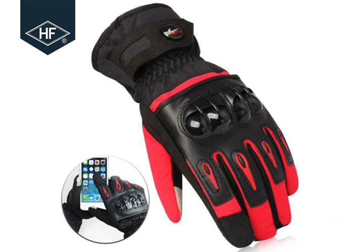 Velvet Inside Aftermarket Motorcycle Accessories Full Finger Waterproof Winter Motorcycle Gloves