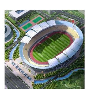 China Large Span Steel Structure Stadium Reliable Prefab Space Frame Construction wholesale