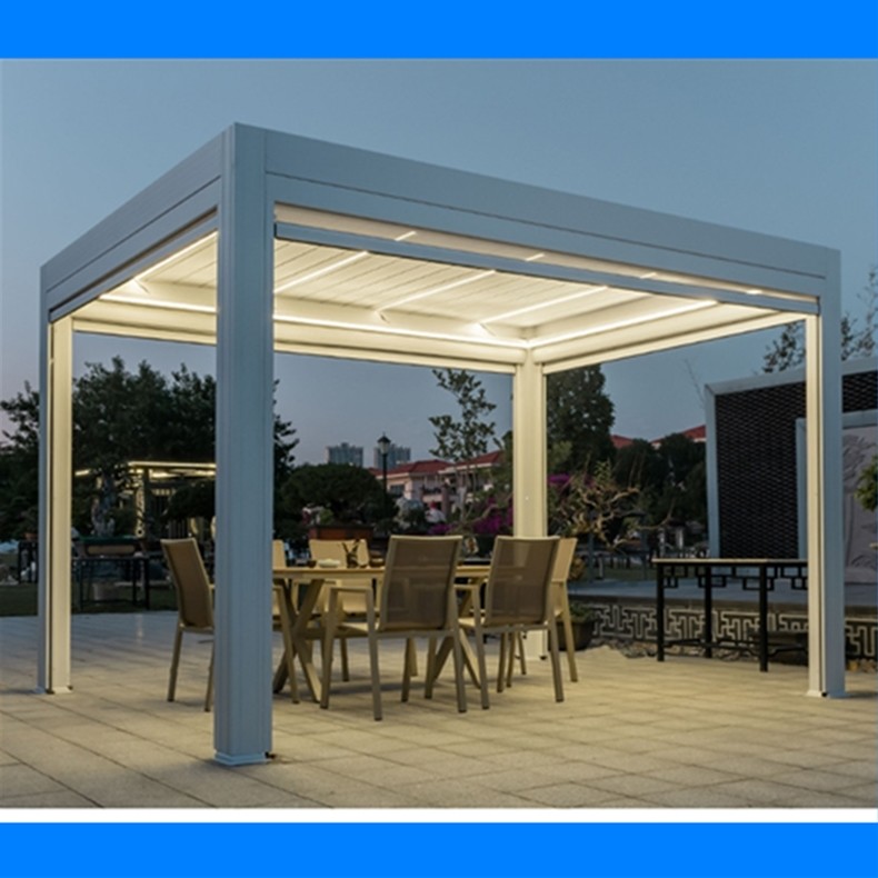 Revolutionize Your Outdoors with Smart Aluminum Pergolas