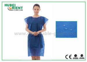 China Non Sleeves Disposable Polypropylene Nonwoven Isolation Gown wholesale