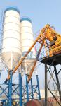 300 Ton Bulk Storage Silos , Lime Storage Silo For Concrete Mixing Plant