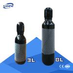 Hydraulic Breaker Nitrogen Cylinder Parts Head Inflation Cylinder 4L/8L