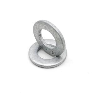 China ISO 7089 DIN 125A Flat Washer Steel 200HV Hot Dip Galvanized Finish wholesale