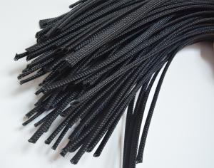 China RoHS Polyolefin PET Expandable Braided Sleeving Wear Resistant wholesale