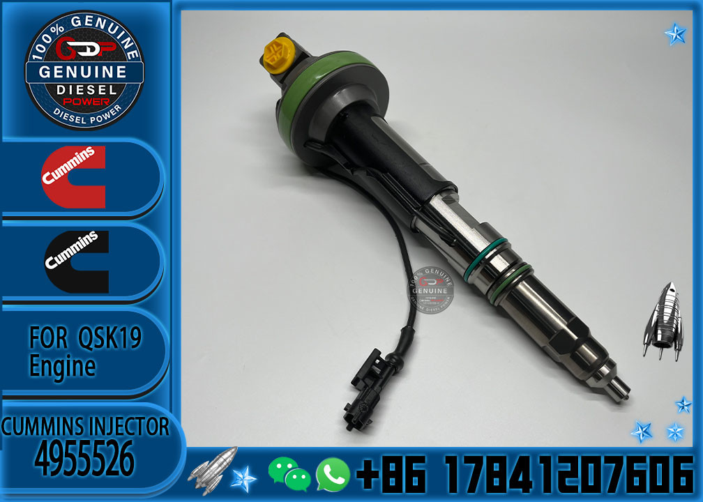 genuine Cummins Engine QSK38 QSK50 engine injector nozzle 4964172 4955526